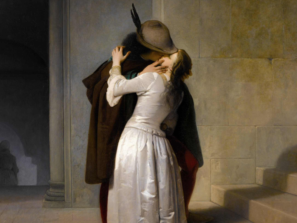 10 baci famosi nella storia dell'arte