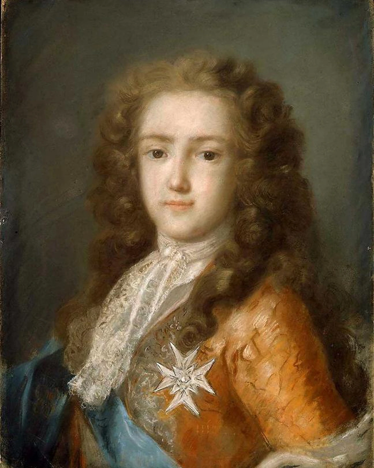 Rosalba Carriera, ritratto a pastello di Luigi XV di Francia giovane